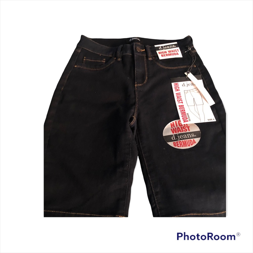High waisted Y2k Bermuda denim shorts D.jeans NWT